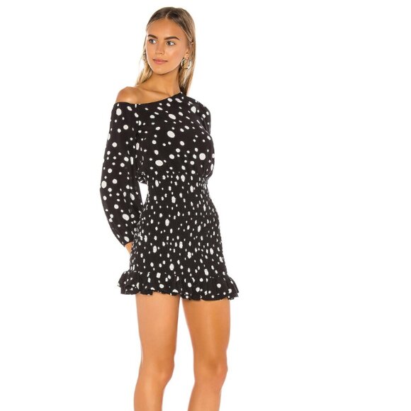 Lovers & Friends Polka Dot Dress - Picture 1 of 4